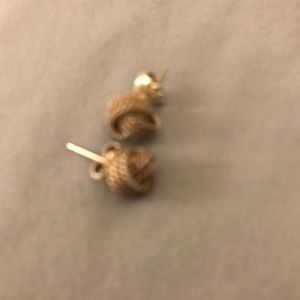 Tiffany knot earrings